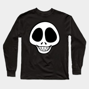 Smiling Skull Long Sleeve T-Shirt